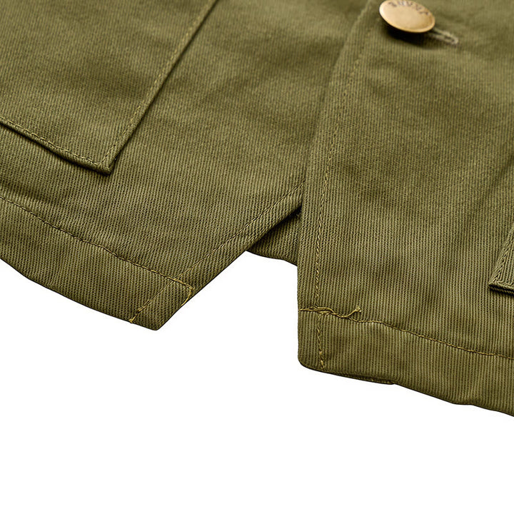 Gilet de travail tactique en toile multipoches - image 9