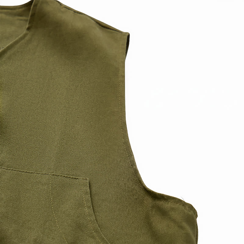 Gilet de travail tactique en toile multipoches - image 10
