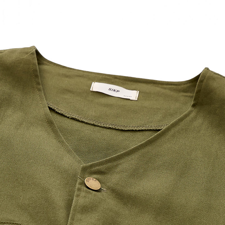 Gilet de travail tactique en toile multipoches - image 6