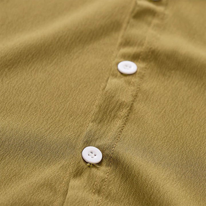 Gilet d'été simple pour homme en coton et lin uni - image 8