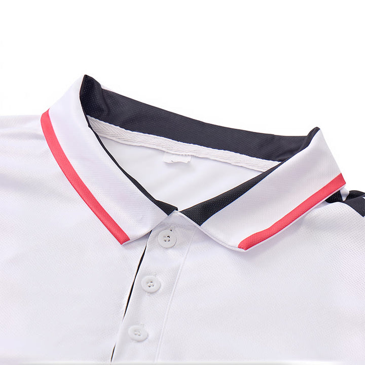 Polo pour homme à imprimé étoiles patriotiques inspiré du drapeau - image 4
