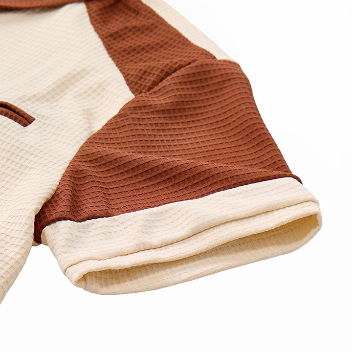 Polo d'été rétro à col zippé pour homme - image 11