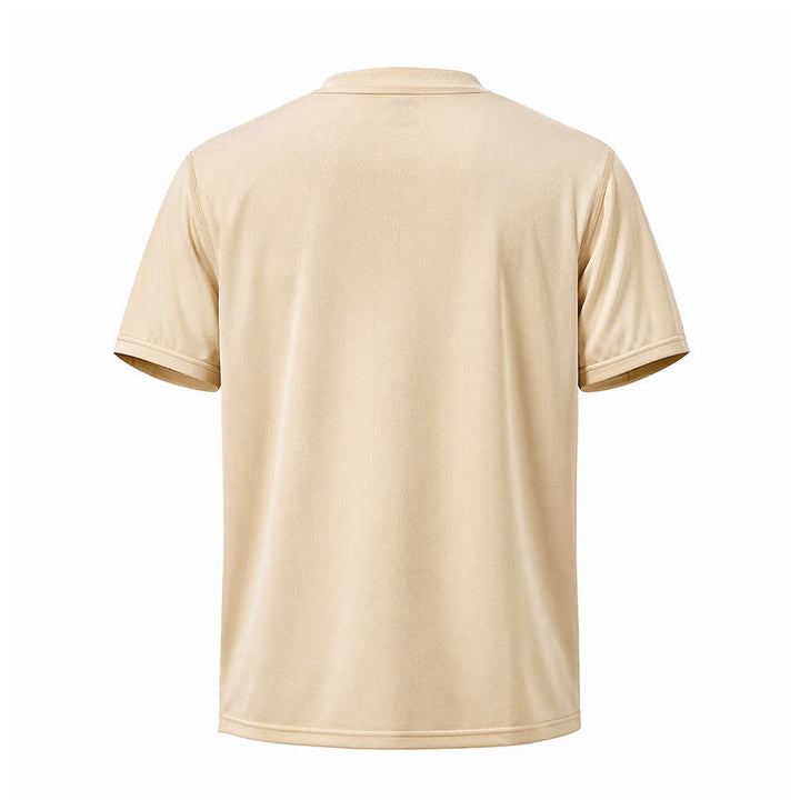 T-shirt polo homme style classique avec bordures contrastées - image 14
