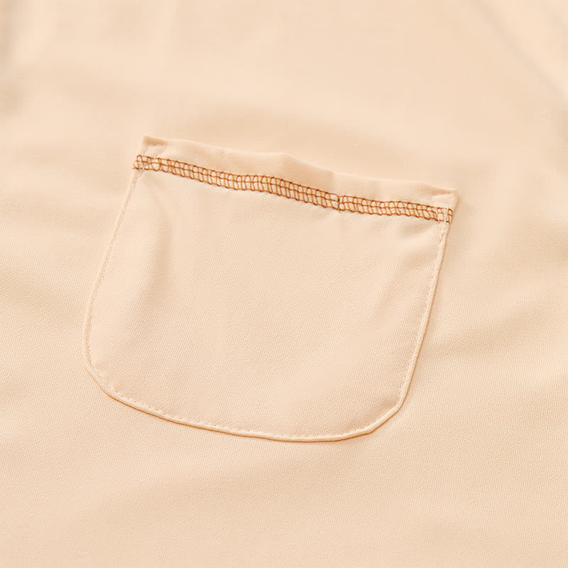 T-shirt polo homme style classique avec bordures contrastées - image 11