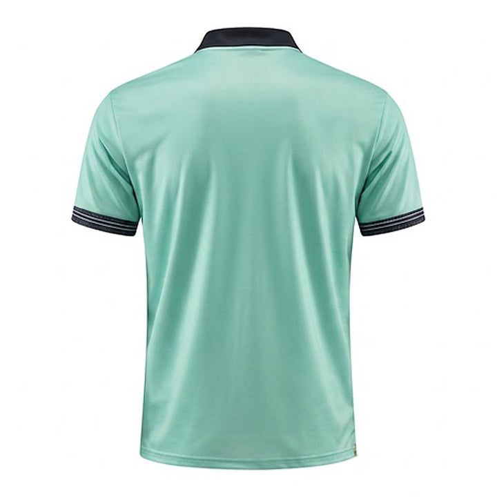 Polo d'été moderne à rayures noires pour homme - image 17