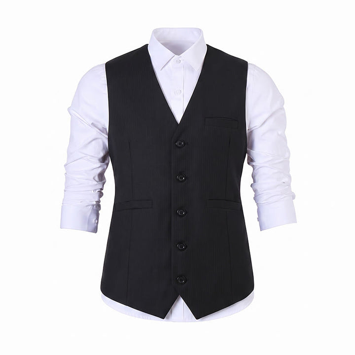 Gilet de costume multicolore pour homme, idéal pour le printemps et l'automne, pour un usage quotidien et professionnel. - image 19