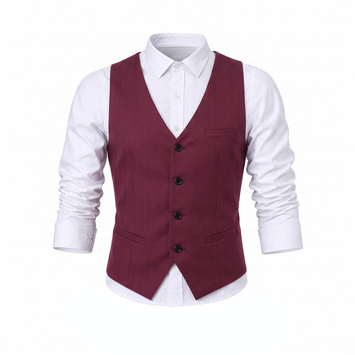 Gilet de travail toutes saisons pour homme, idéal au quotidien, pour mariage ou banquet. - image 16