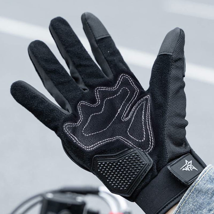 Gants de moto tactiles à doigts complets avec protection renforcée des articulations - image 6