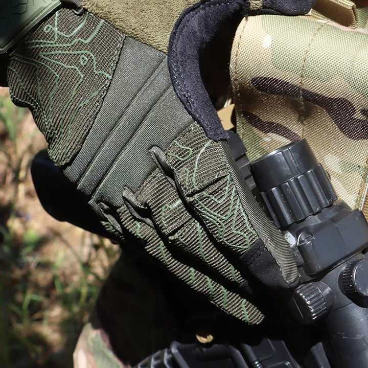 Gants tactiques de mécanicien respirants pour écrans tactiles - image 1