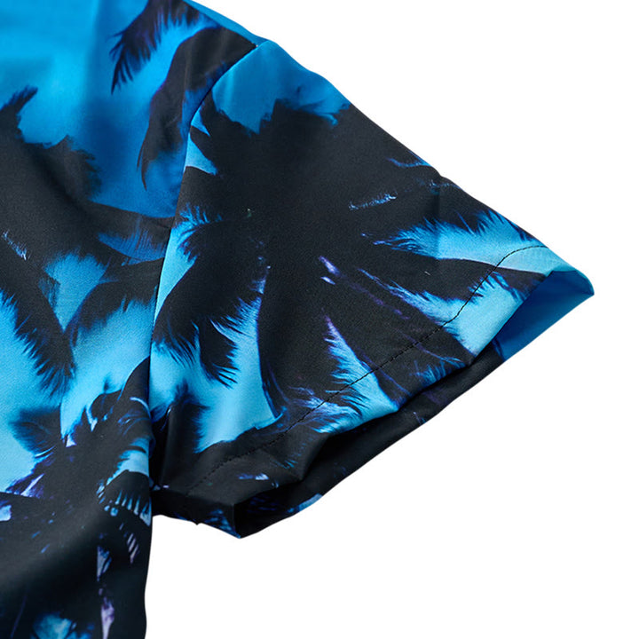 Chemise hawaïenne à manches courtes pour homme, idéale pour les vacances d'été à la plage. - image 7