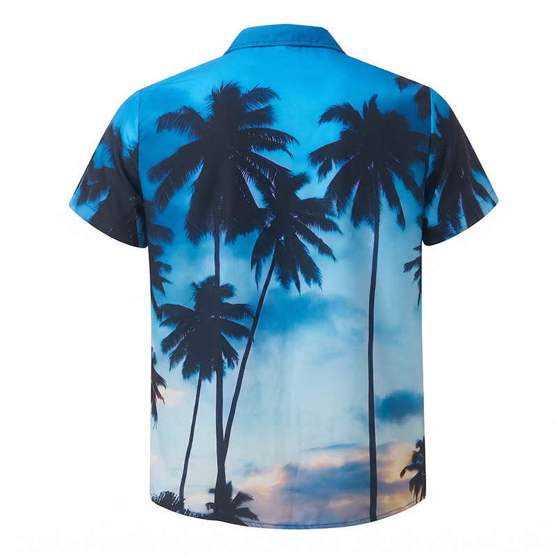 Chemise hawaïenne à manches courtes pour homme, idéale pour les vacances d'été à la plage. - image 10