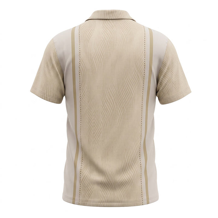 Chemise d'été décontractée à manches courtes pour homme, boutonnée, idéale pour les vacances à la plage. - image 10