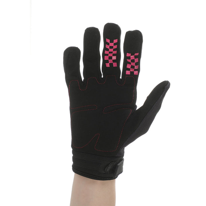 Gants tactiques Rose Skeleton pour moto, écran tactile, doigts entiers - image 2