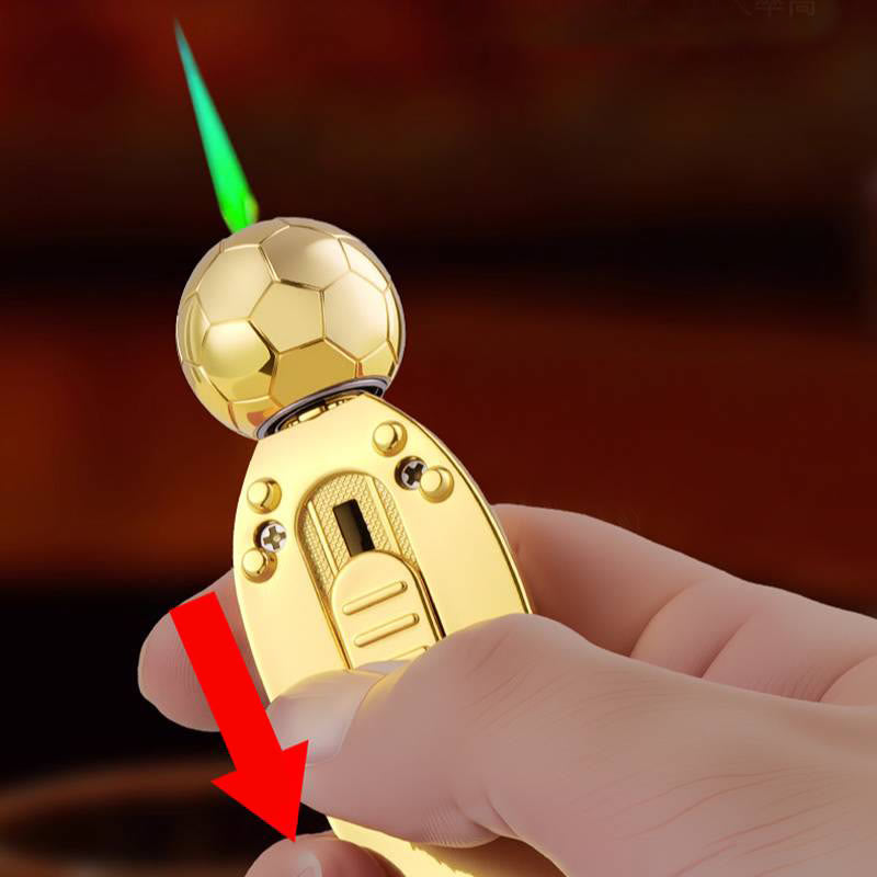 Briquet à butane fantaisie en forme de chaussure de football - image 3