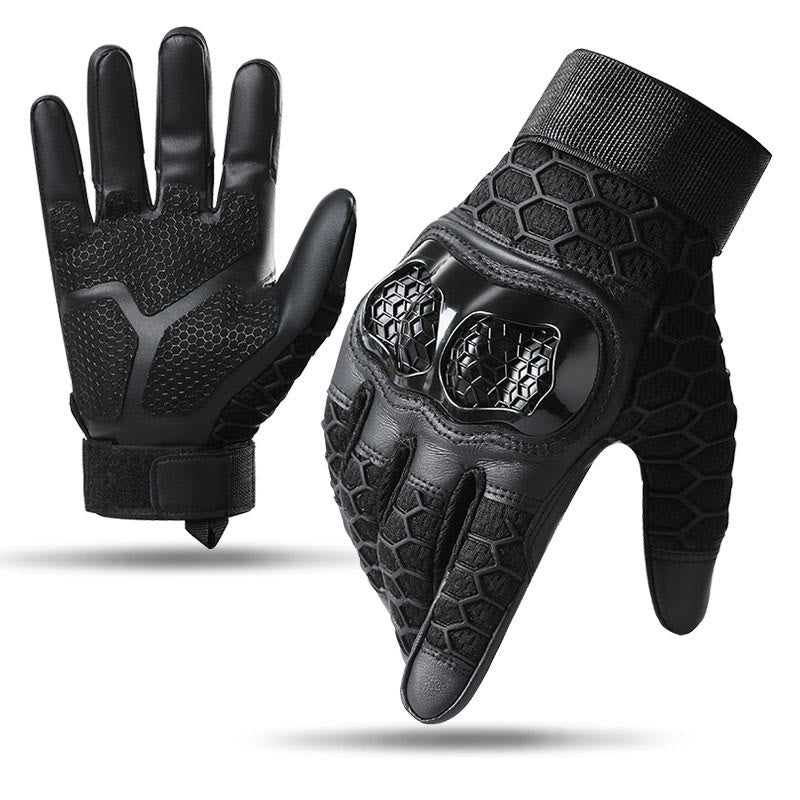 Gants tactiques de tir de protection avec protection des articulations - Noir - XL - image 4
