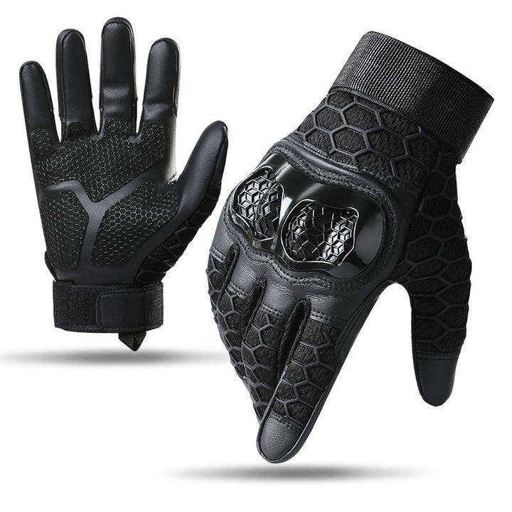 Gants tactiques de tir de protection avec protection des articulations - Noir - XL - image 4