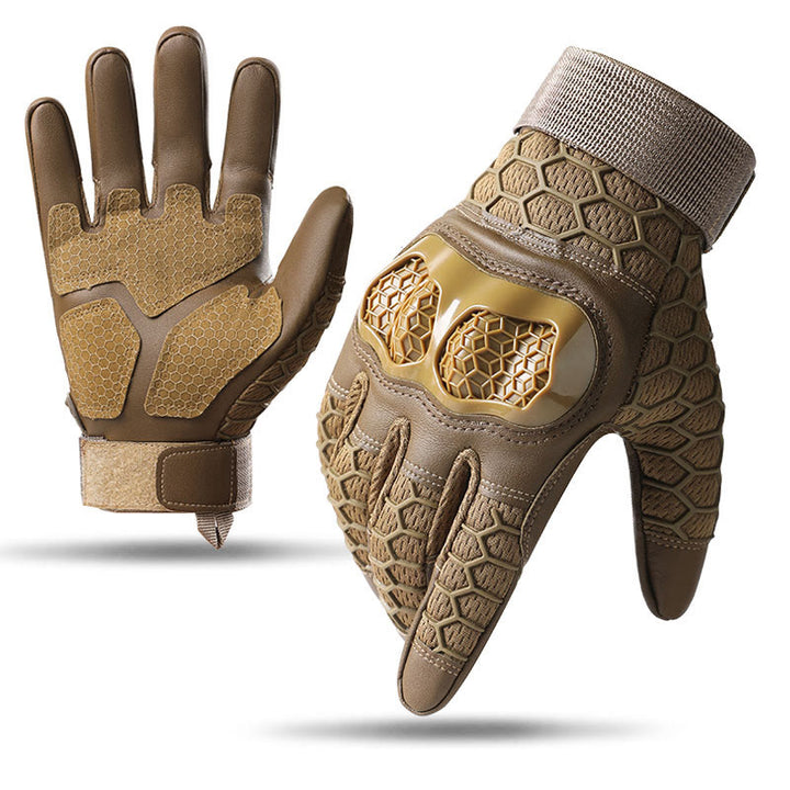 Gants tactiques de tir de protection avec protection des articulations - Sablonneux - XL - image 5