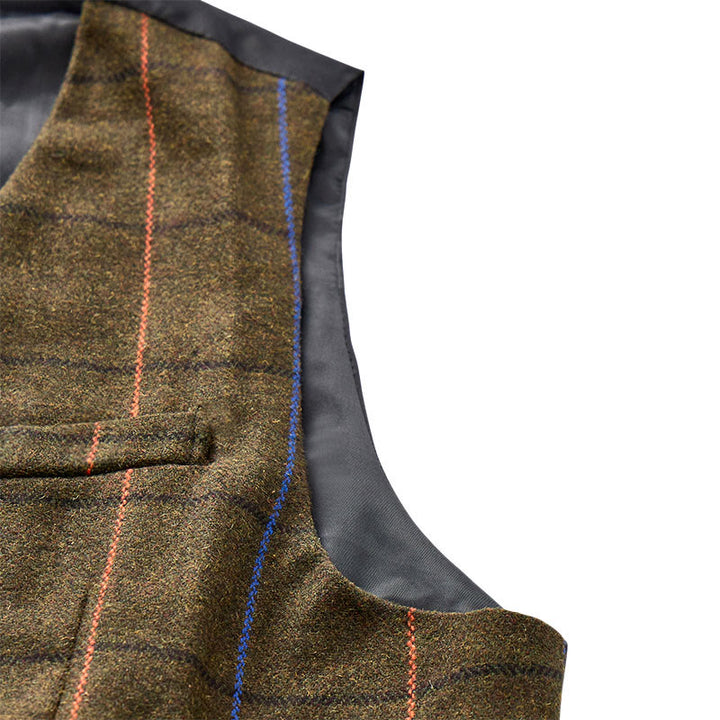 Gilet de costume à carreaux pour homme, inspiré de Peaky Blinders - image 9