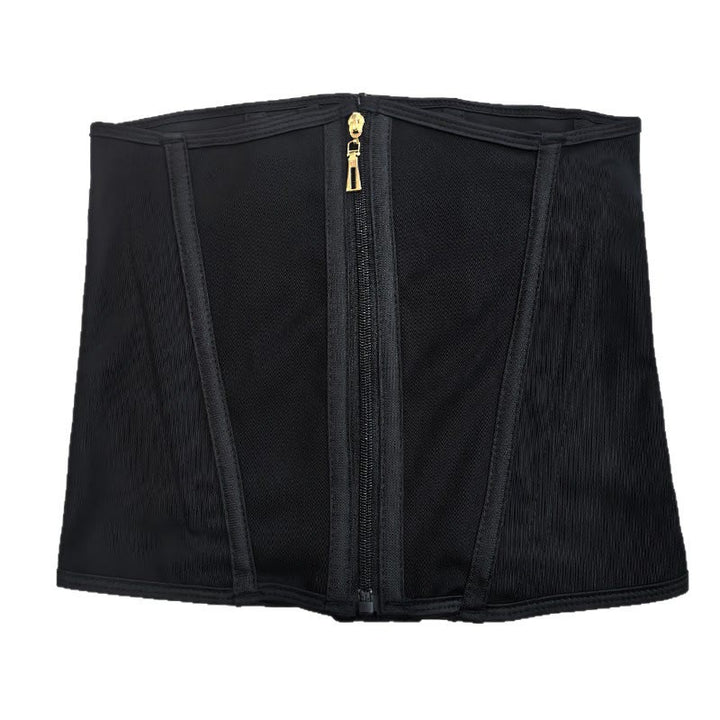Corset gainant amincissant à baleines en nylon pour femme, fermeture multi-agrafes au dos, contrôle du ventre. - image 13