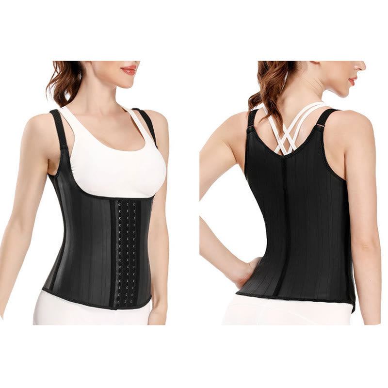Corset gainant post-partum en latex pour femme, avec 25 baleines en acier. - image 5