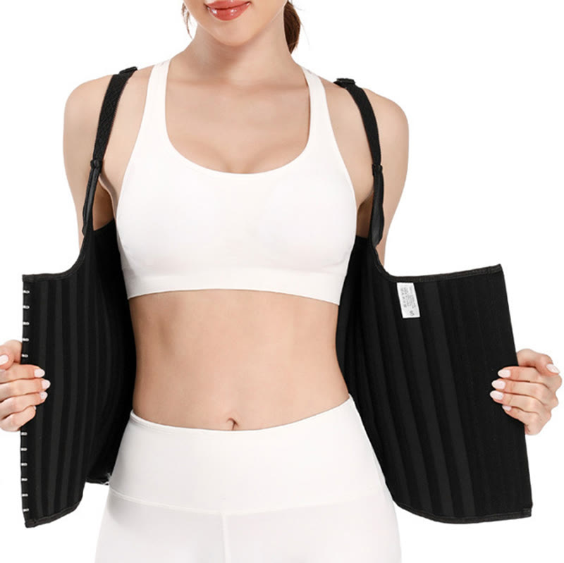 Corset gainant post-partum en latex pour femme, avec 25 baleines en acier. - image 6