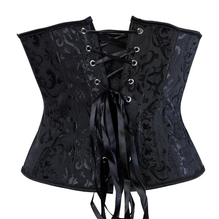 Corset gainant en dentelle polyester pour femme, effet ventre plat. - image 2
