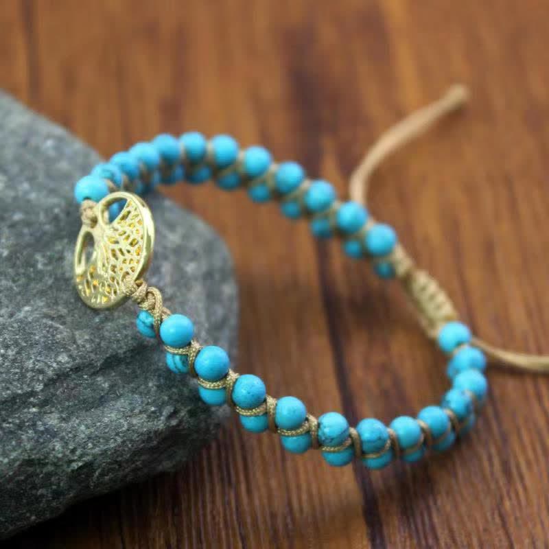 Bracelet de protection et de guérison spirituelle turquoise Arbre de Vie - image 2