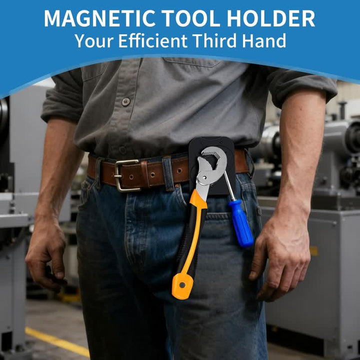 Porte-outils magnétique robuste pour électriciens et mécaniciens - image 2
