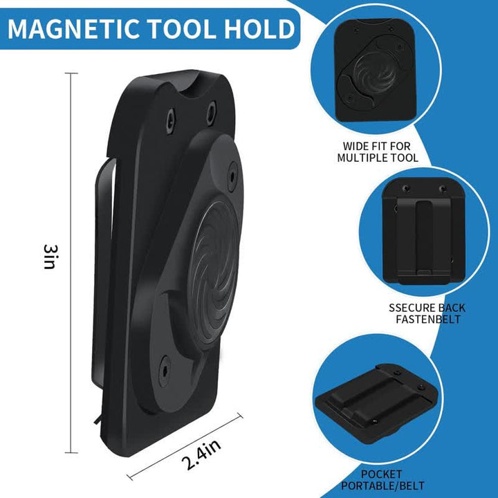 Porte-outils magnétique robuste pour électriciens et mécaniciens - image 5