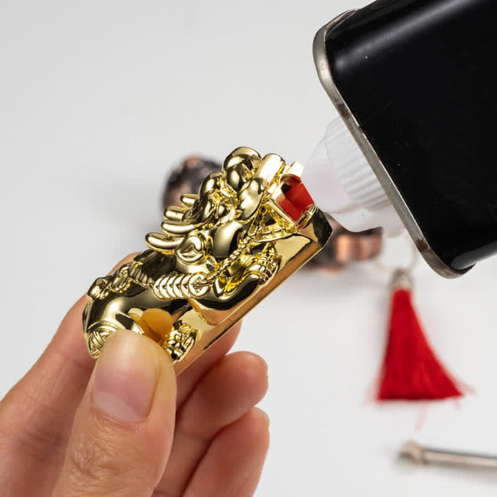 Briquet à huile rechargeable Lucky Fortune Permanent Matchstick - image 9