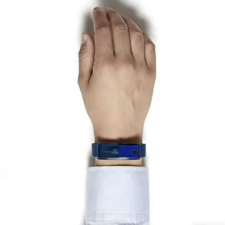 Bracelet vaporisateur de parfum portable rechargeable - Bleu - image 6