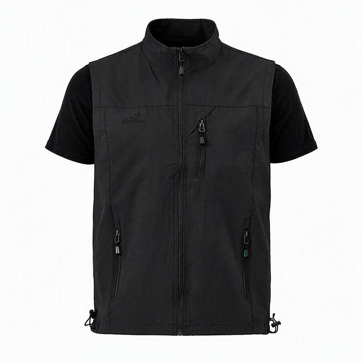 Gilet sans manches utilitaire décontracté à séchage rapide pour homme - image 17