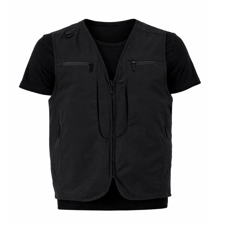 Gilet utilitaire d'extérieur pour homme, à poches multiples zippées et séchage rapide. - image 17