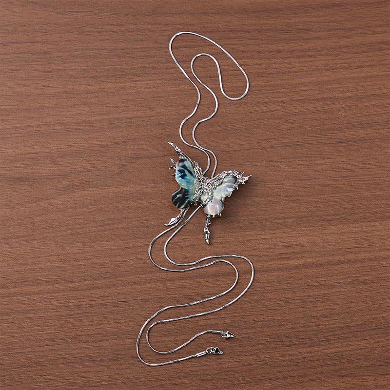 Collier bolo à fermoir coulissant ajustable papillon interchangeable avec 6 ailes remplaçables - image 5