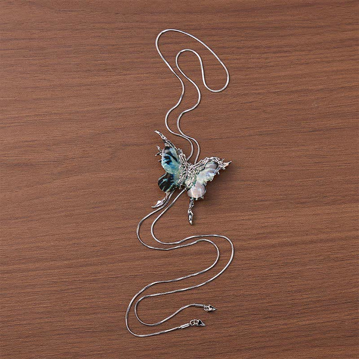 Collier bolo à fermoir coulissant ajustable papillon interchangeable avec 6 ailes remplaçables - image 5
