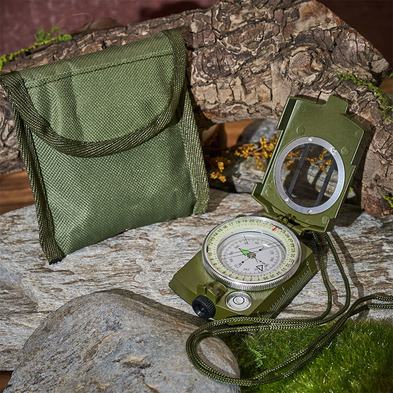 Boussole de randonnée militaire multifonctionnelle EDC-Tool - image 0