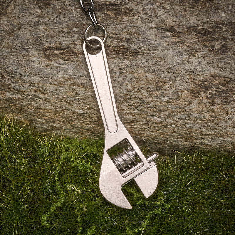 Mousqueton multifonction EDC avec mètre ruban, clé à molette et boussole - image 8