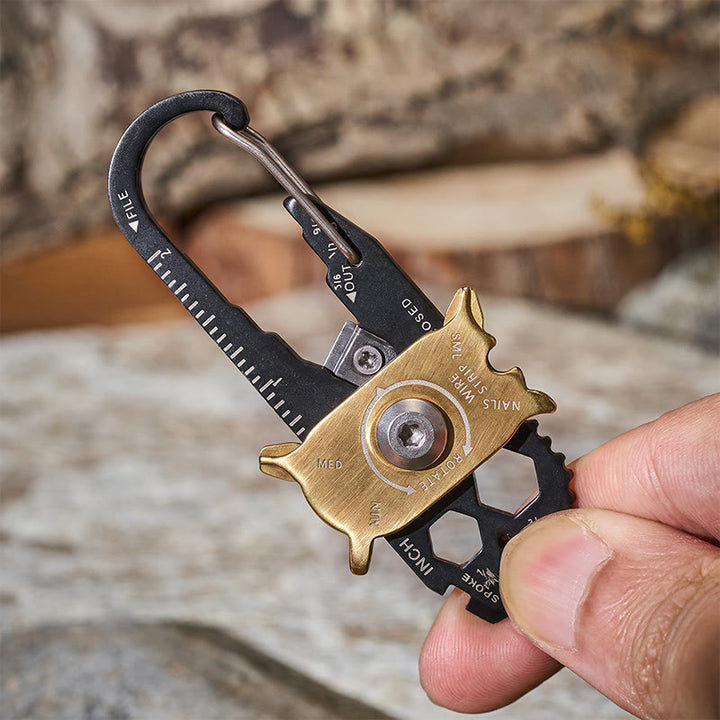 Porte-clés multifonction EDC rotatif 20 en 1 - image 5