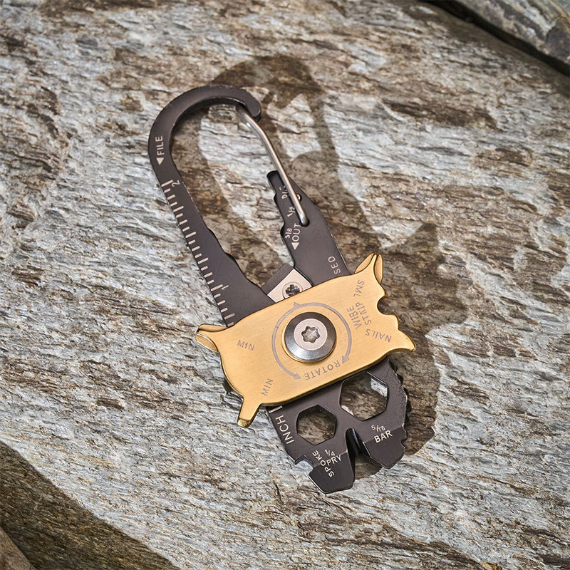 Porte-clés multifonction EDC rotatif 20 en 1 - image 3