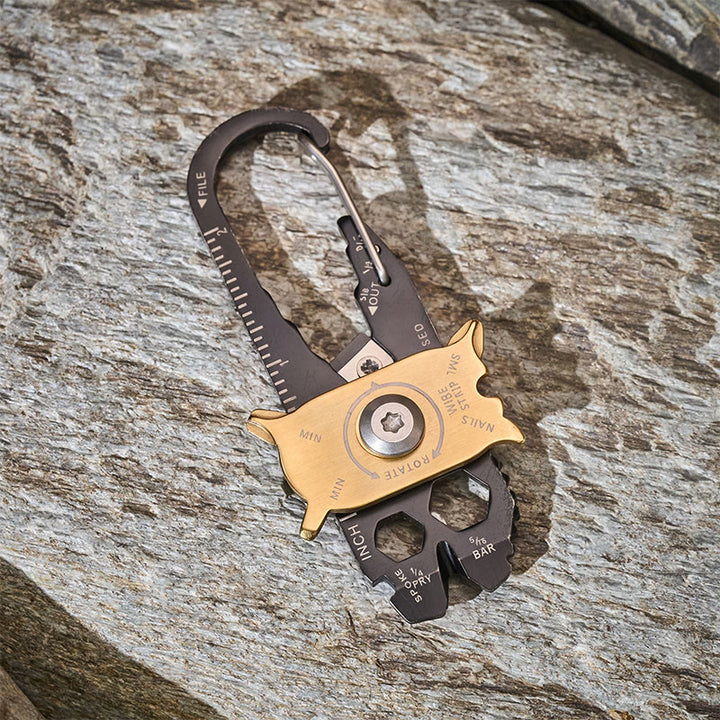 Porte-clés multifonction EDC rotatif 20 en 1 - image 3