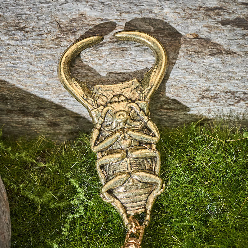 Outil utilitaire EDC : couteau de poche rétractable et décapsuleur porte-clés - image 4