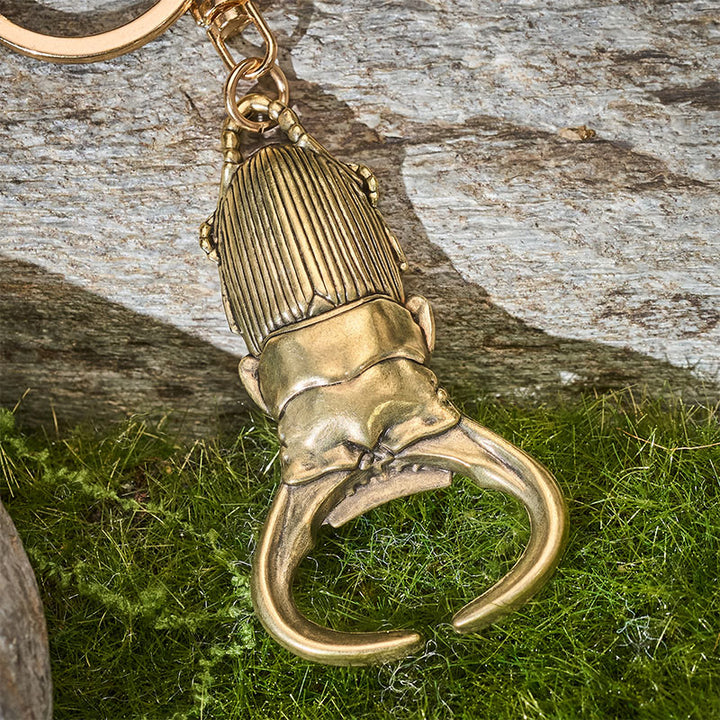 Outil utilitaire EDC : couteau de poche rétractable et décapsuleur porte-clés - image 5
