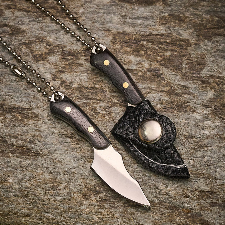 Porte-clés couteau utilitaire EDC détachable en forme d'arête de poisson et de mini-poisson - image 3