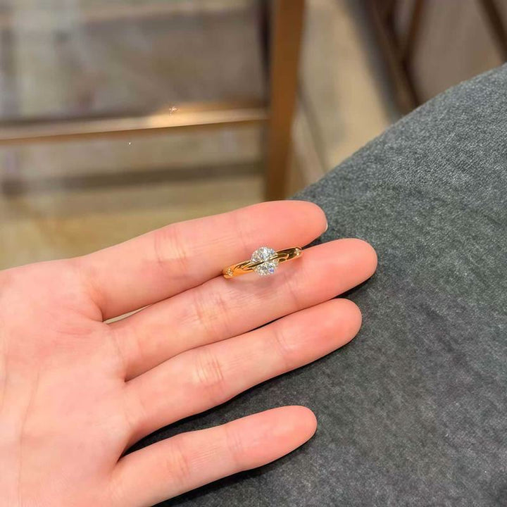 Bague étoile rotative en argent S925, bague planète délicate tournante pour femme, à porter au quotidien, cadeau idéal - image 5