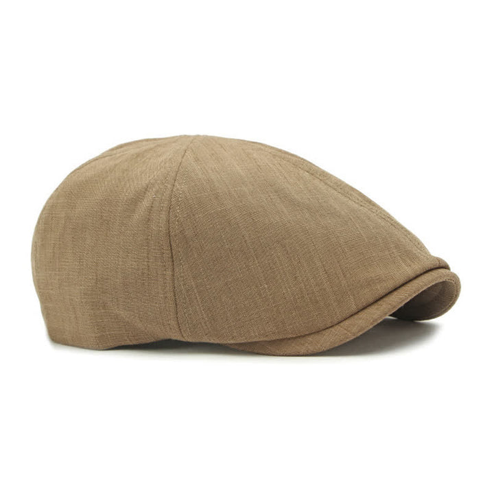 Béret moderne et confortable de style vintage à calotte plate et élastique à l'arrière - image 5