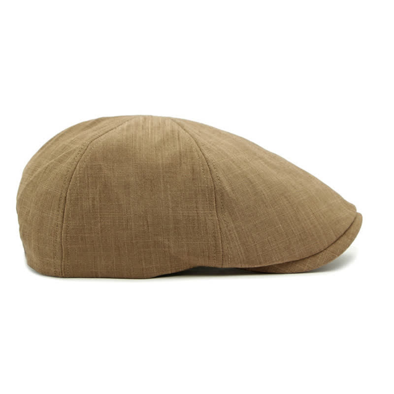 Béret moderne et confortable de style vintage à calotte plate et élastique à l'arrière - image 6