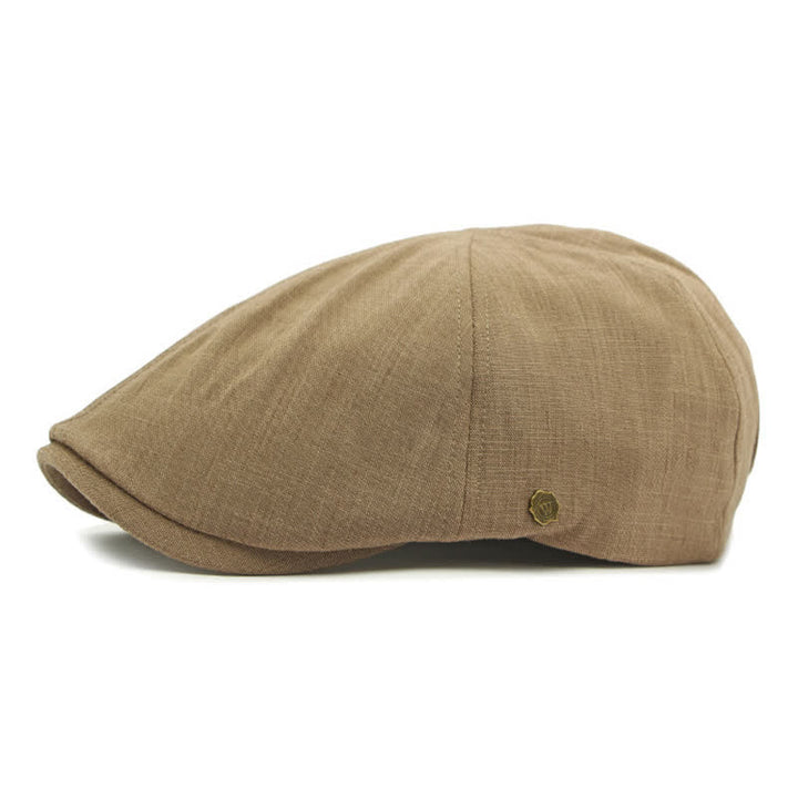 Béret moderne et confortable de style vintage à calotte plate et élastique à l'arrière - image 4