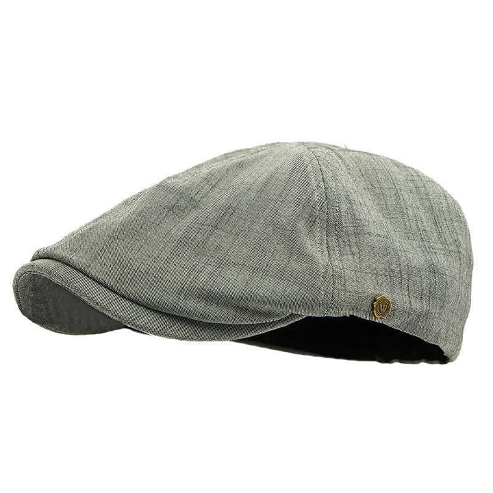 Béret moderne et confortable de style vintage à calotte plate et élastique à l'arrière - image 8