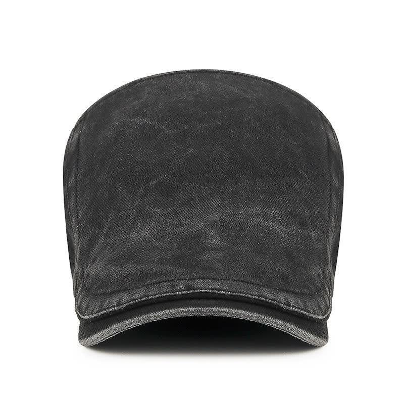 Béret en coton lavé d'inspiration rétro pour tous les jours - image 3