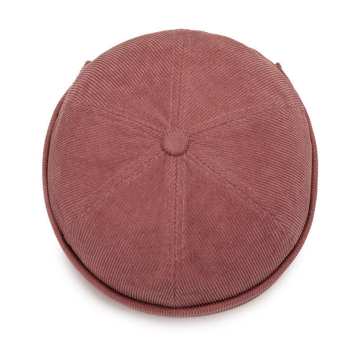 Bonnet en velours côtelé uni sans visière - image 4